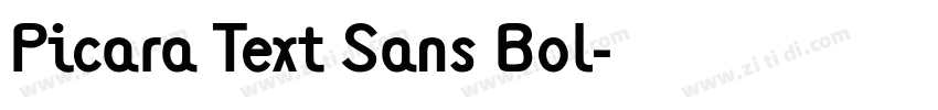 Picara Text Sans Bol字体转换 Picara Text Sans Bol字体转换